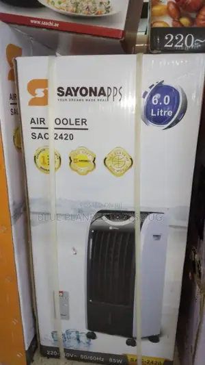 SAYONA 6.0litre Air Coolers With a Remote // 65w // SAC-2420
