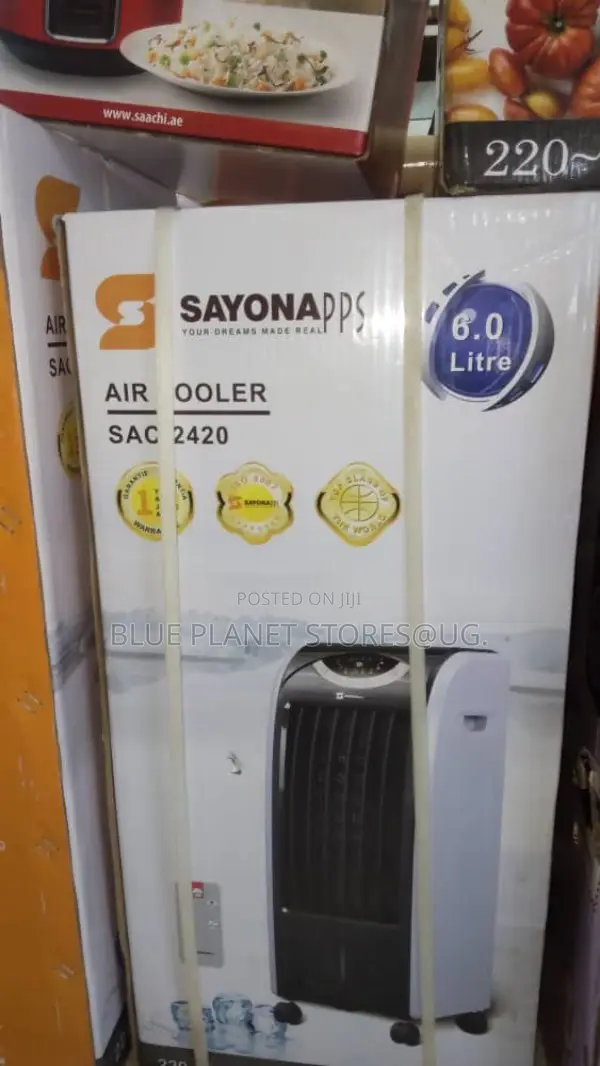 SAYONA 6.0litre Air Coolers With a Remote // 65w // SAC-2420