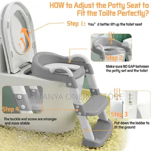 Kids Toilet Training Seat(Ladder)