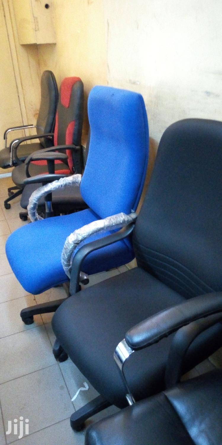 Fabric Chair High Back