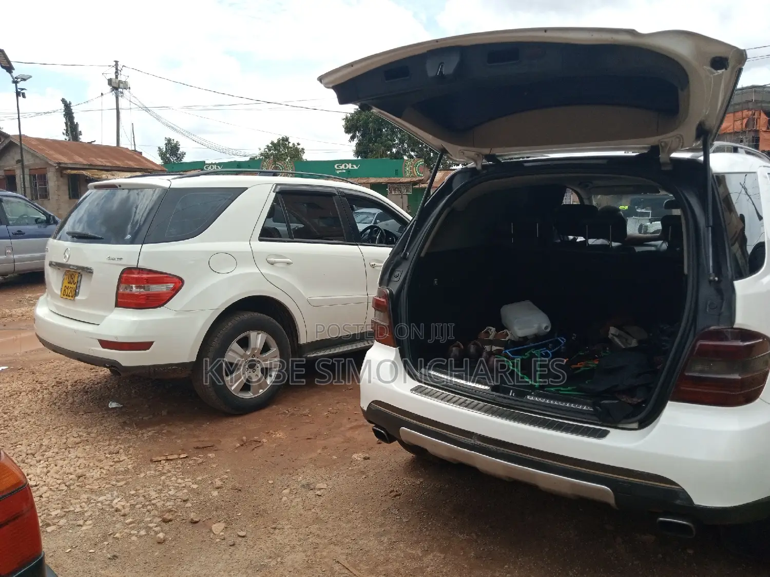 White Benz ML 4matics for Hire