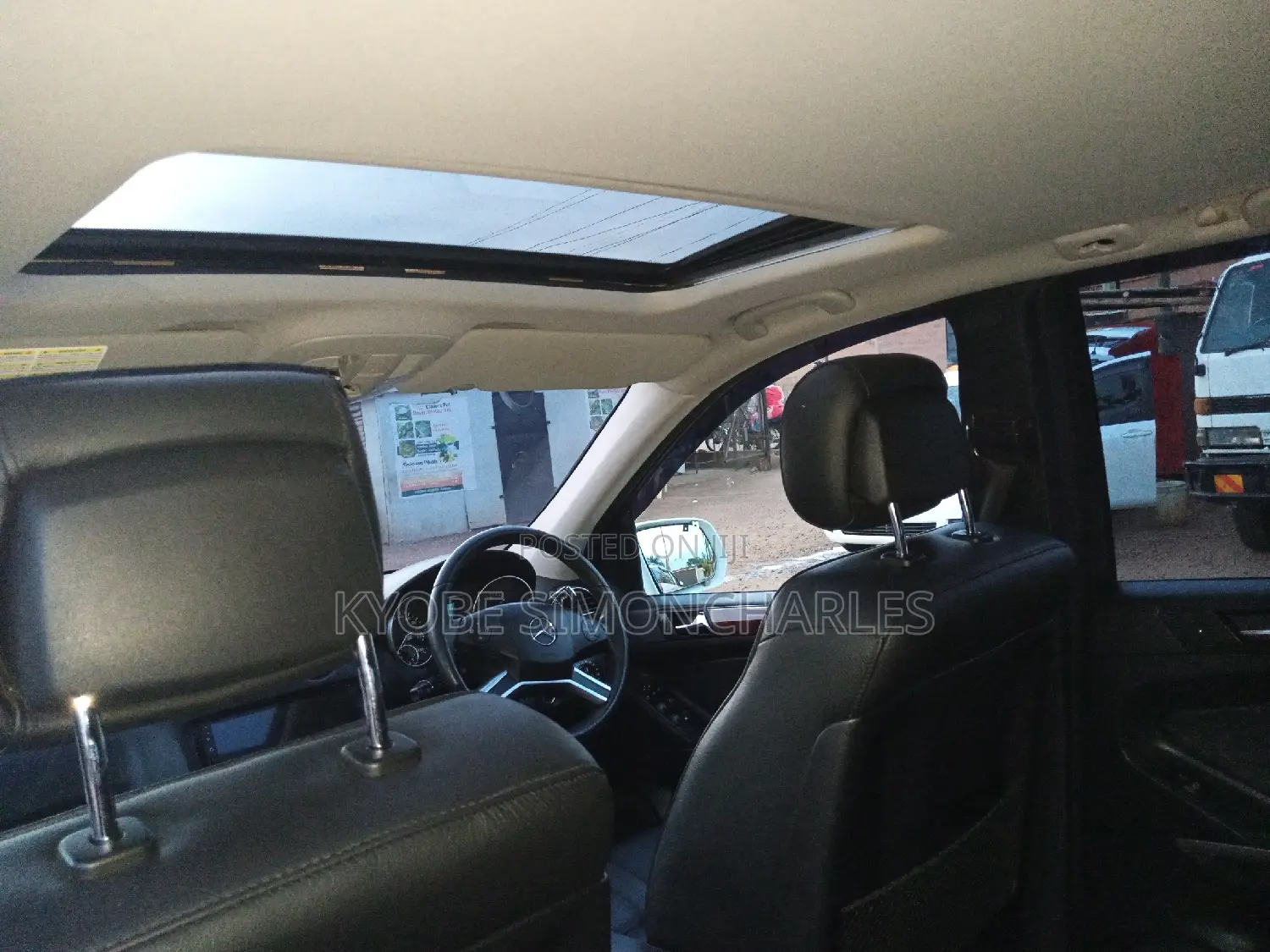 White Benz ML 4matics for Hire
