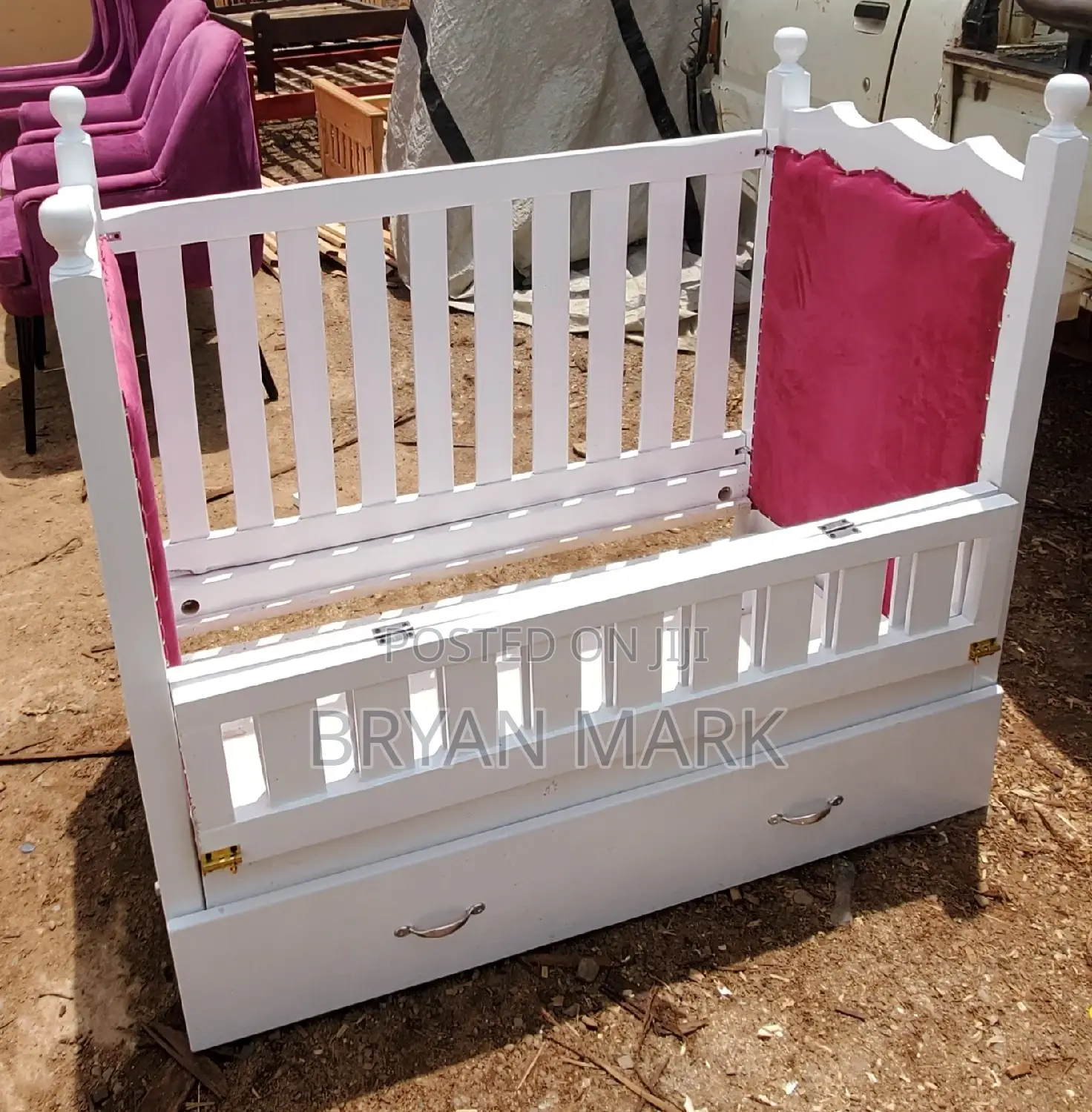 Baby Cot Bed 2x4