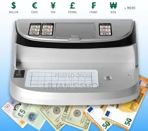 Rechargeable Desktop Fake Currency Detector