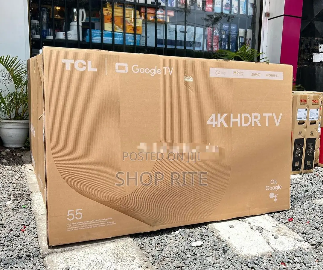 Original Brand New TCL 55inch Smart Google TVS