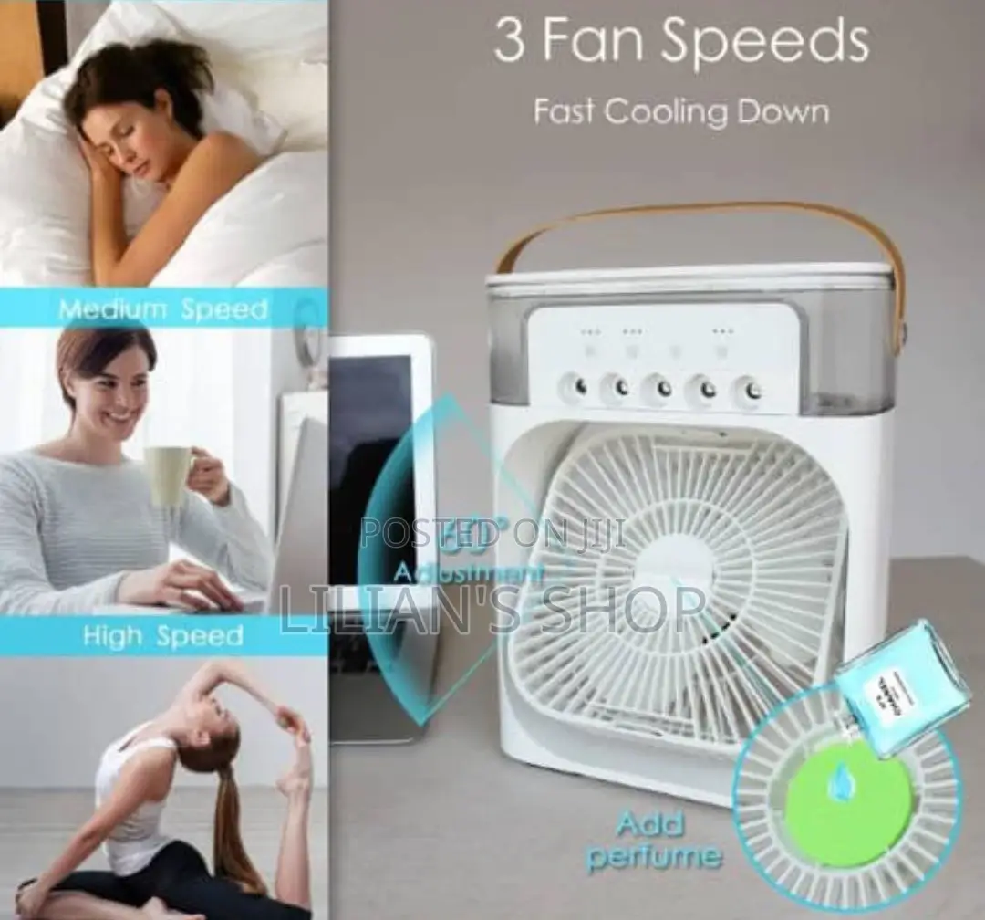 Portable Fan Air Cooling Fan With Humidifier
