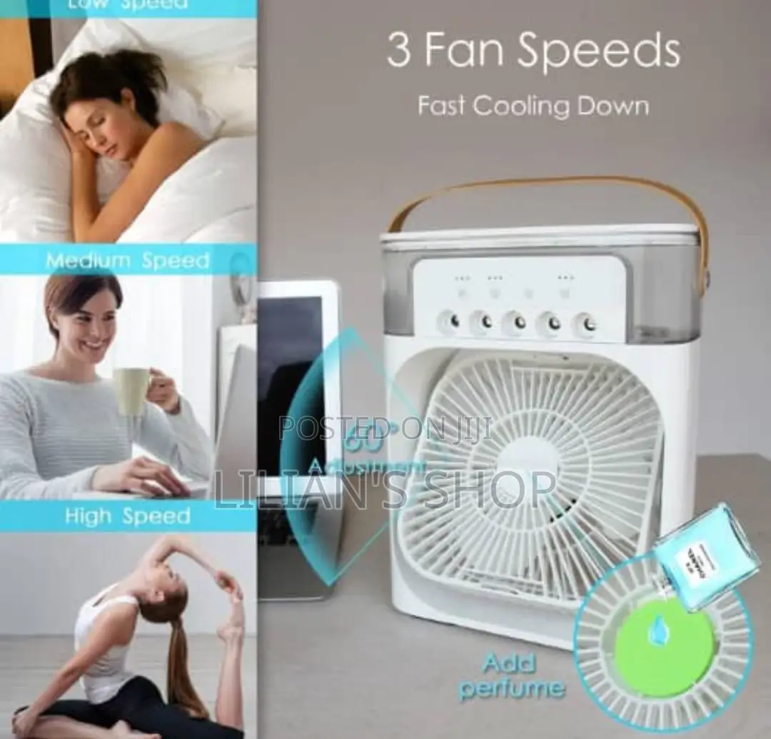 Portable Fan Air Cooling Fan With Humidifier
