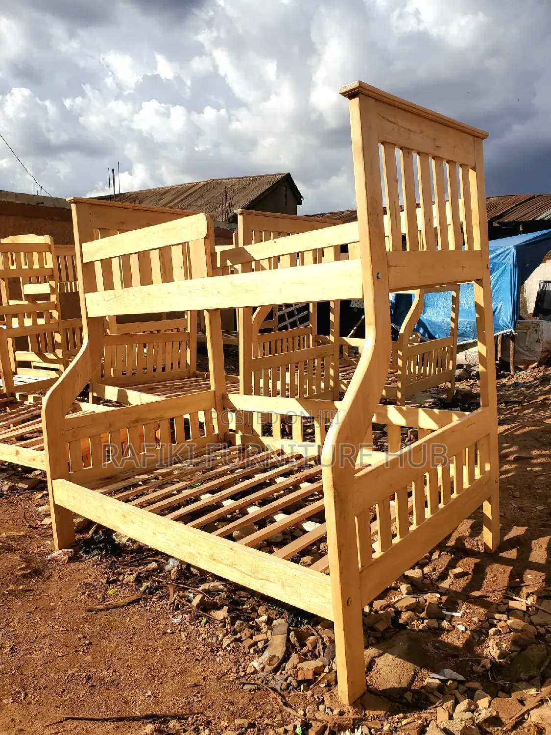 Double Decker /Wooden Bed / Furniture