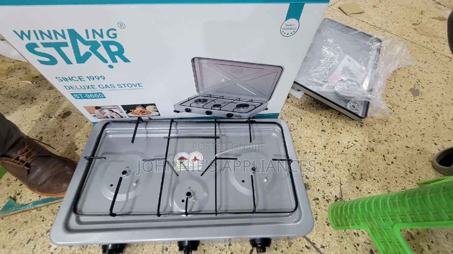 Durable Winning Star Gas Stove Tripple