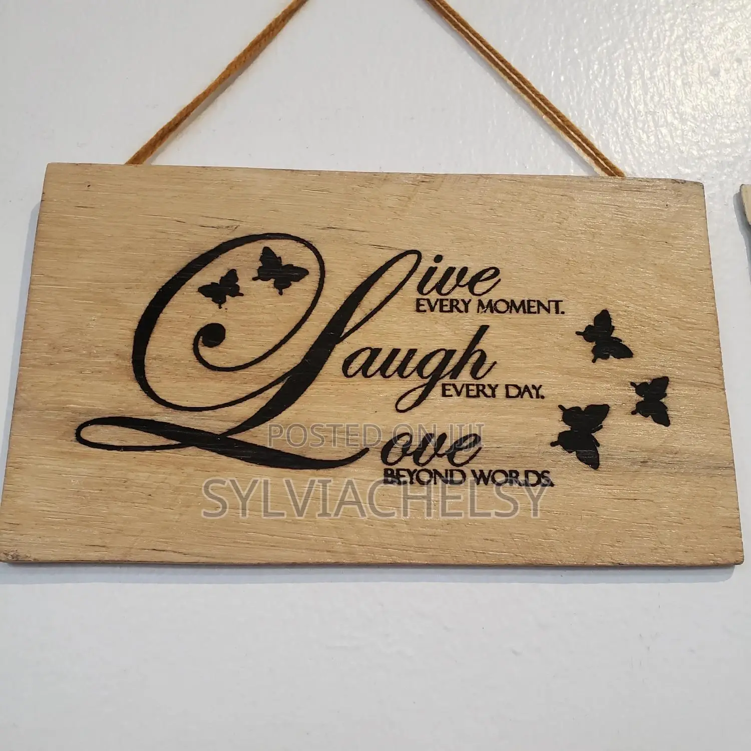Wood Engraved Wall Hangings