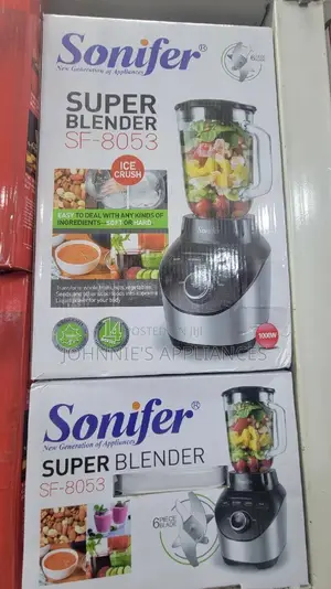 Sonifer Supper Blender Ice Crush Commercial 1000wats