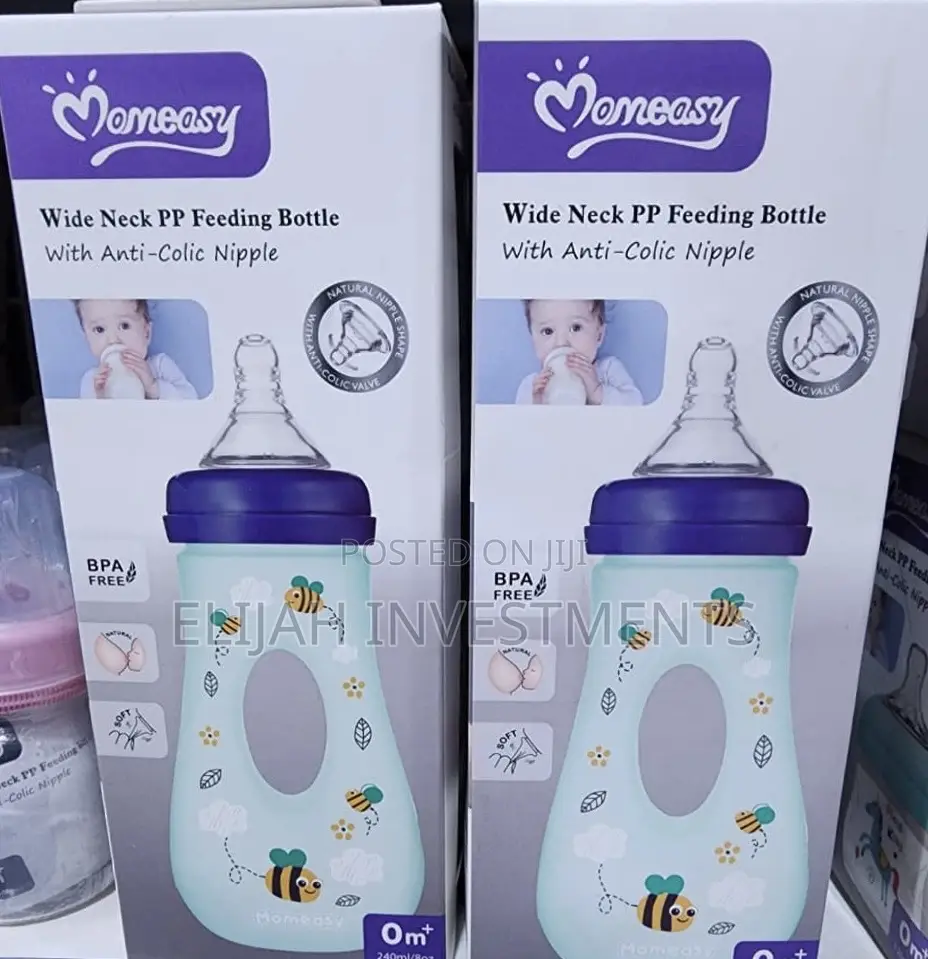 Momeasy Wide Neck PP Feeding Bottle