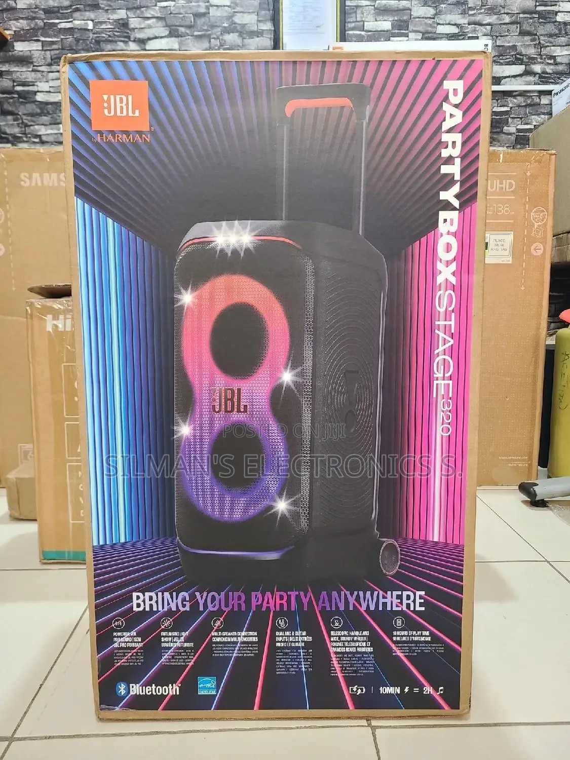 JBL Partybox Stage 320 Outdoor Speaker