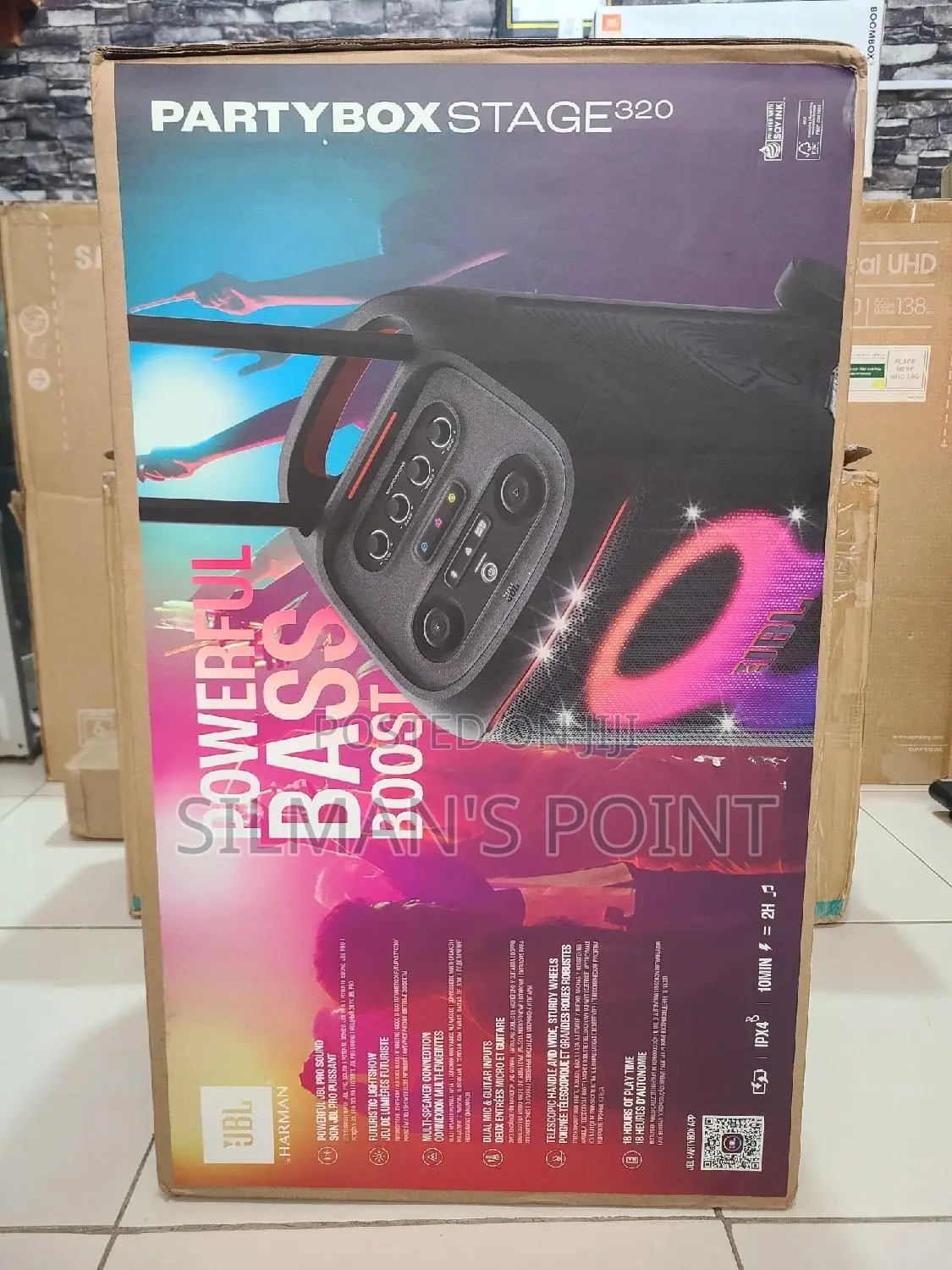 JBL Partybox Stage 320 Outdoor Speaker