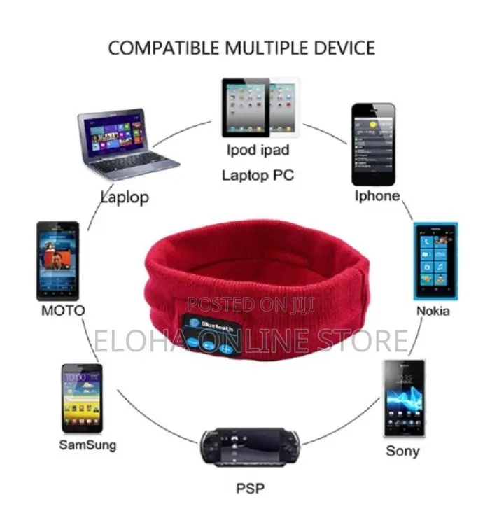 Bluetooth Music Headband Sleeping Headwear Headphone
