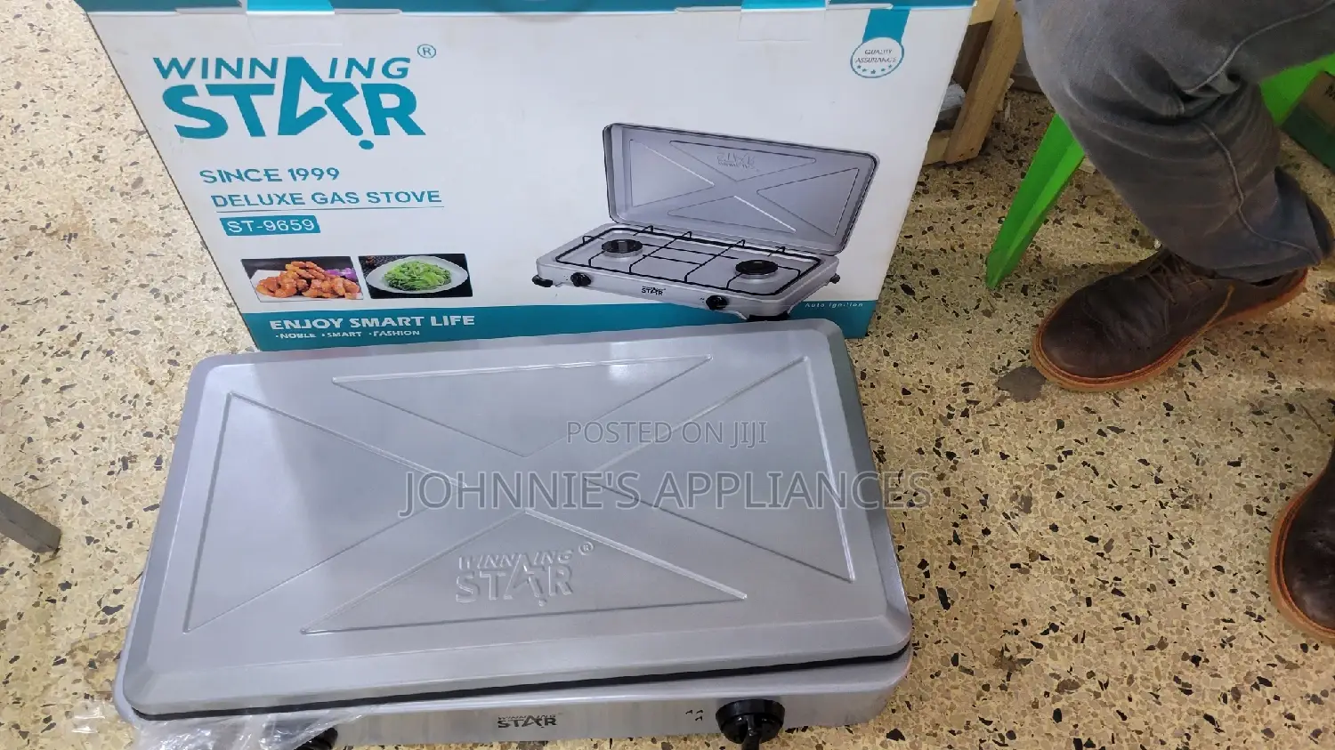 Durable Winning Star Gas Stove Double