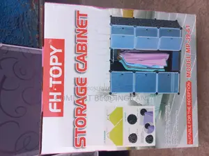 Two Column Plastic Closet Black
