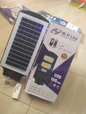 100W Solar Street Lights