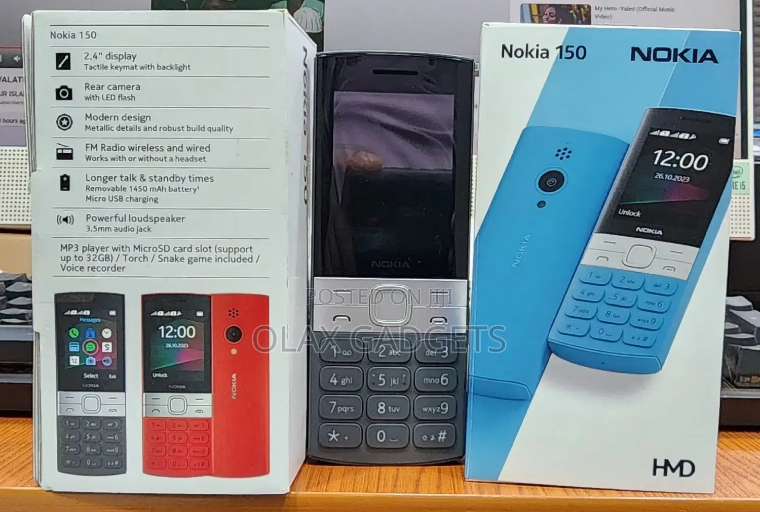 New Nokia 150 Black