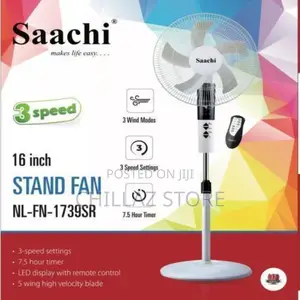 Saachi 16 Inch Fan With Remote
