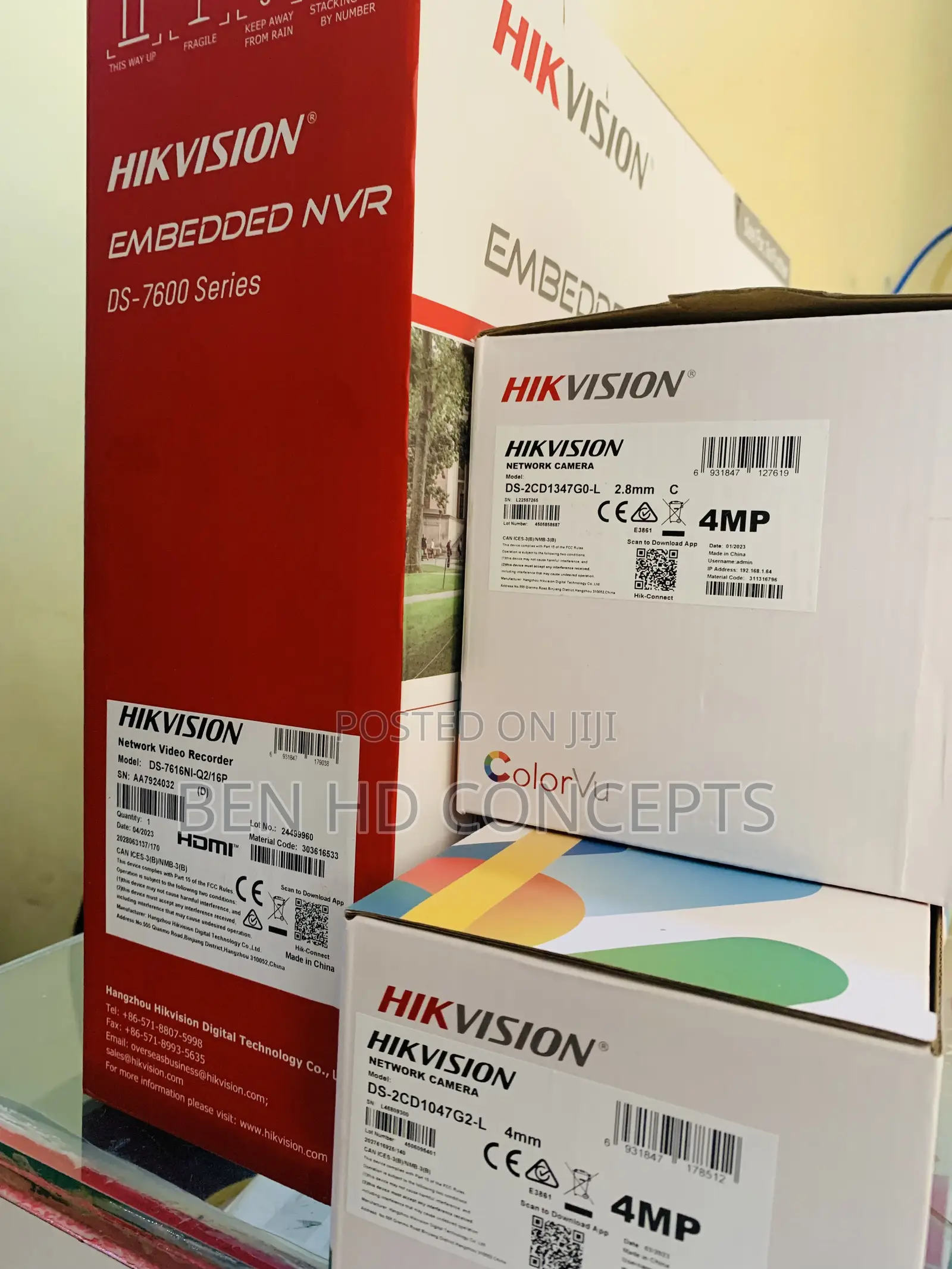 CCTV Camera SET 16 Channel 4mp Hikvision