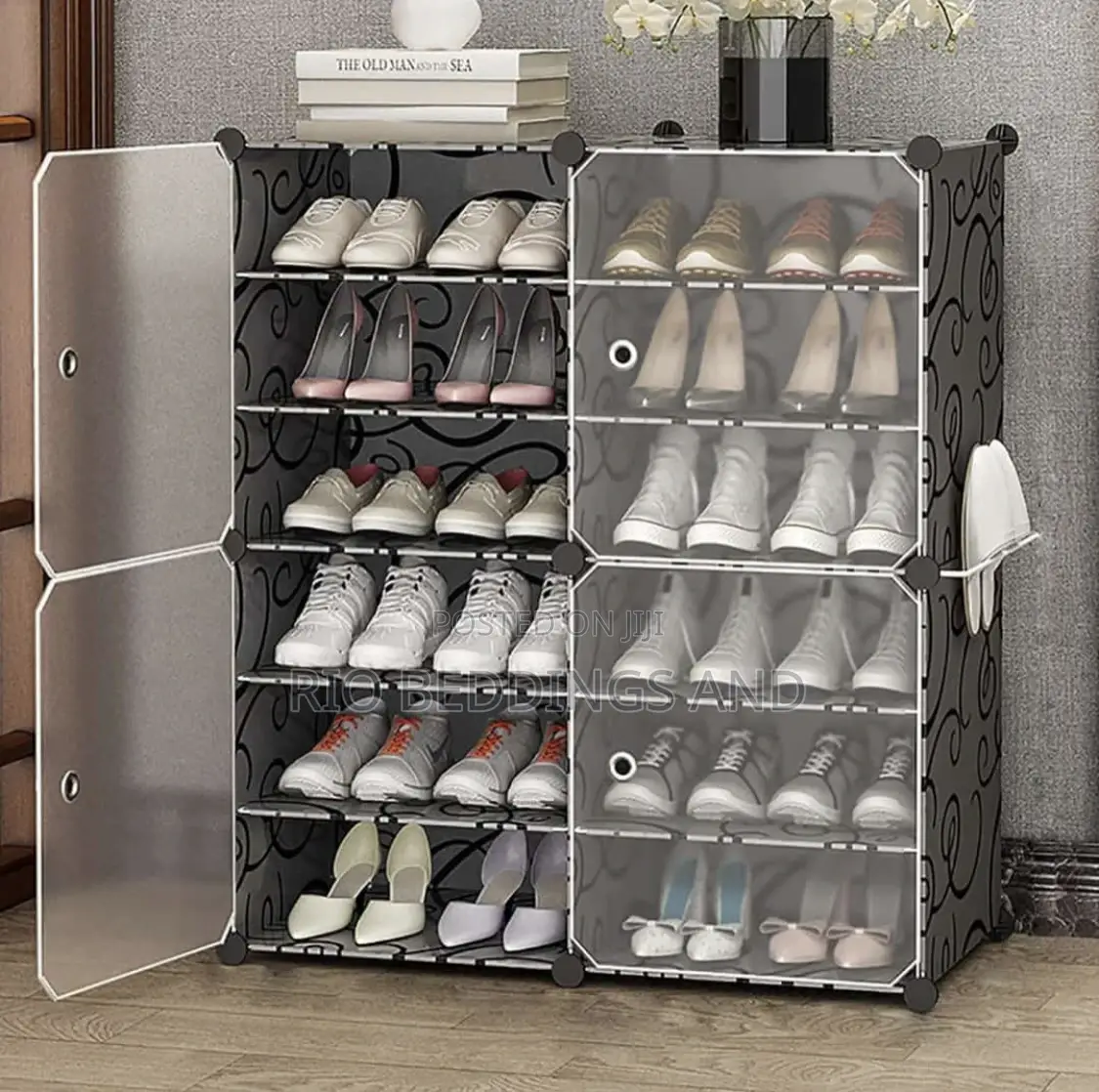 Plastic Shoe Rack/ 6 Layers Available