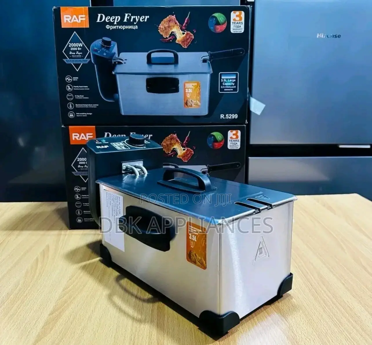 Raf 3.5L Single Deep Fryer