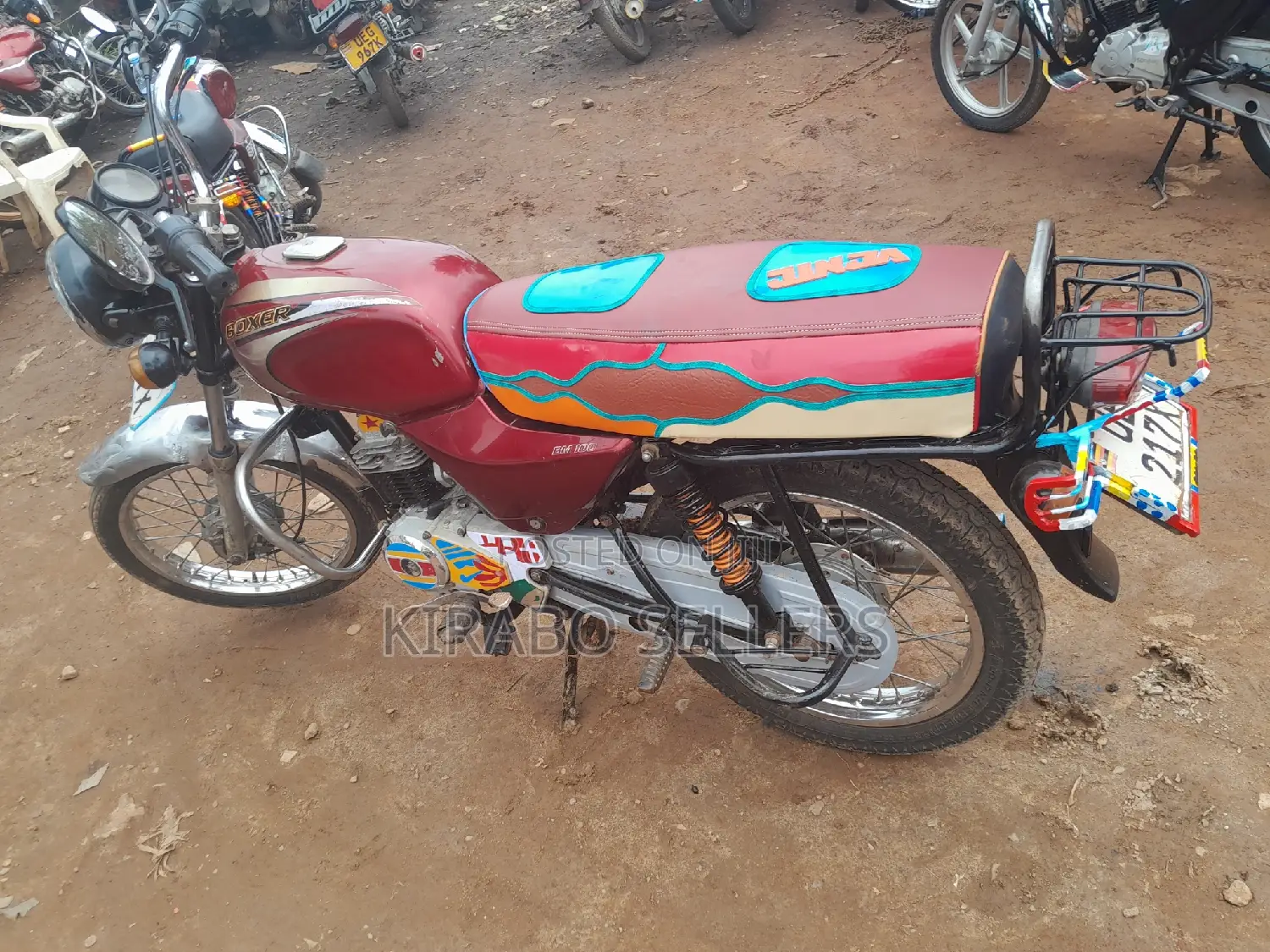 Bajaj Boxer 100 2020 Red