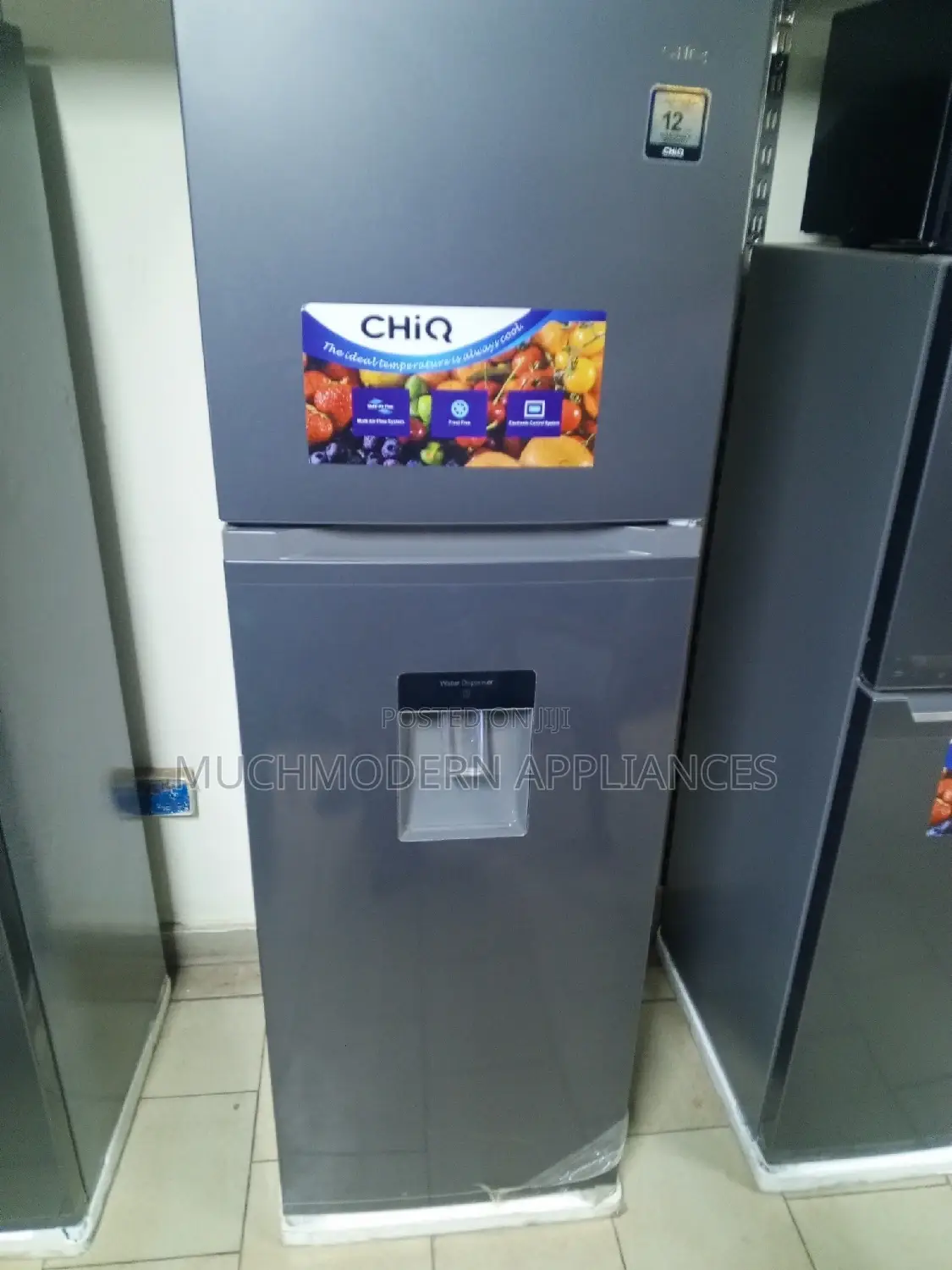 Chiq 330 Litres Double Door Fridge Frost Free