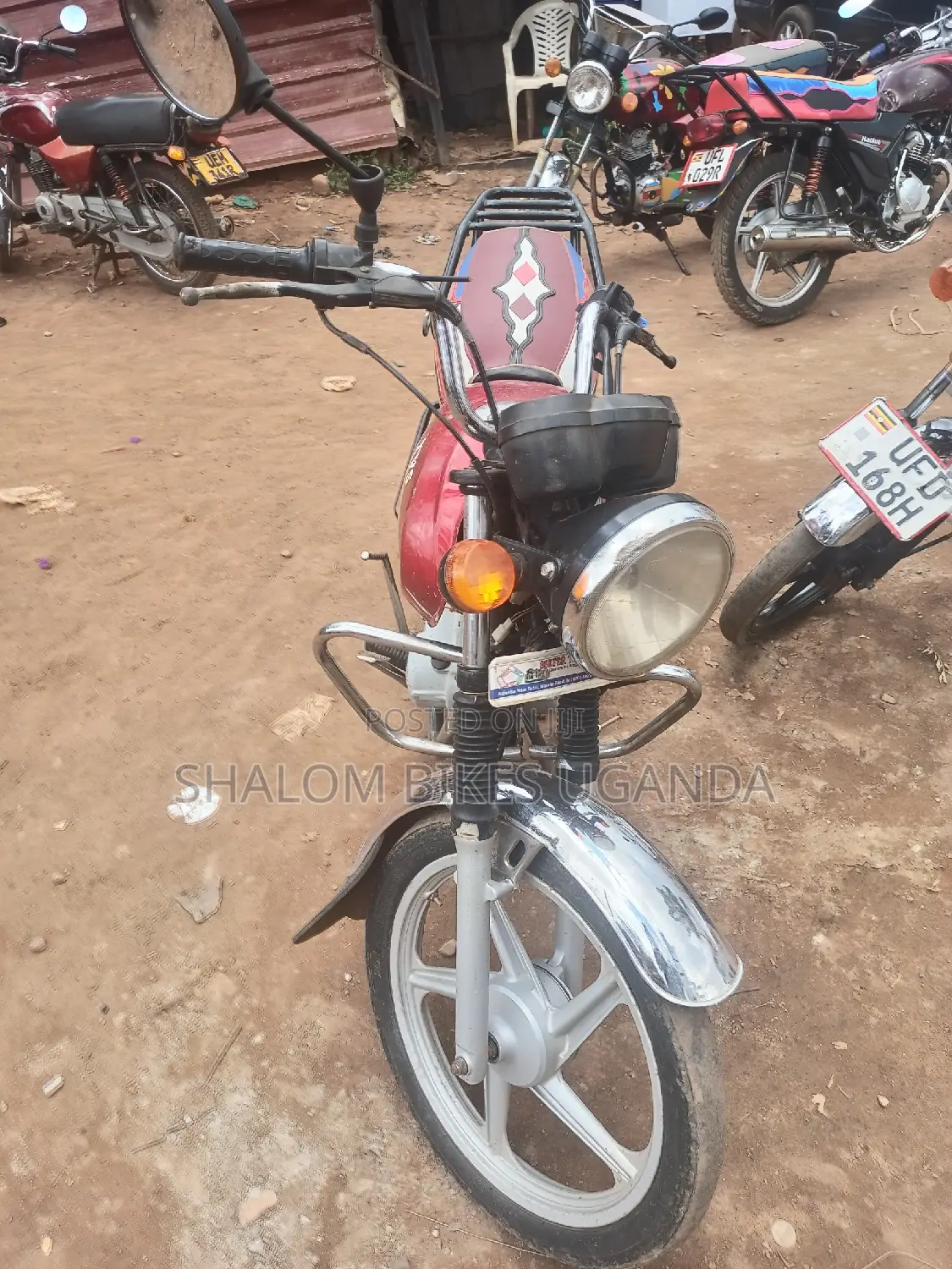 TVS XL 100 2015 Red