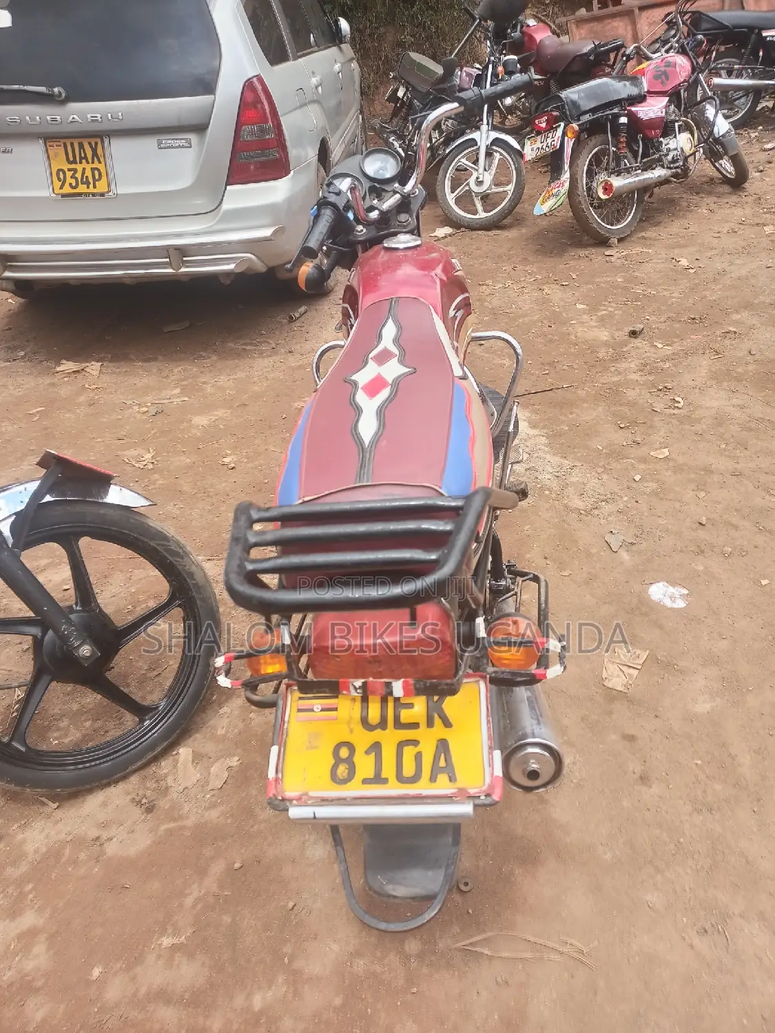 TVS XL 100 2015 Red