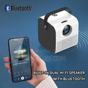 Mini Android Projector, 3800 Lumens, 720p, Bluetooth