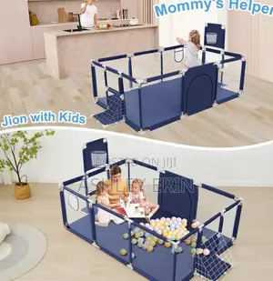 Photo - Extra Large Baby Play Yard Toddler Playpen