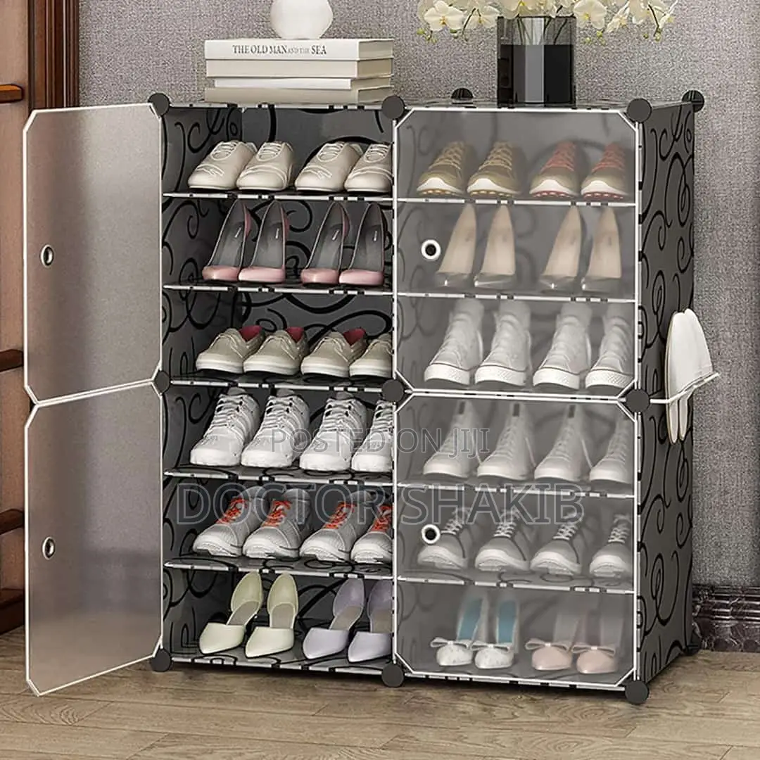 Generic Adjustable Plastic Cabinet Shoe Rack