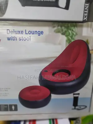 Deluxe Lounge With Stool /Inflatable Air Furniture