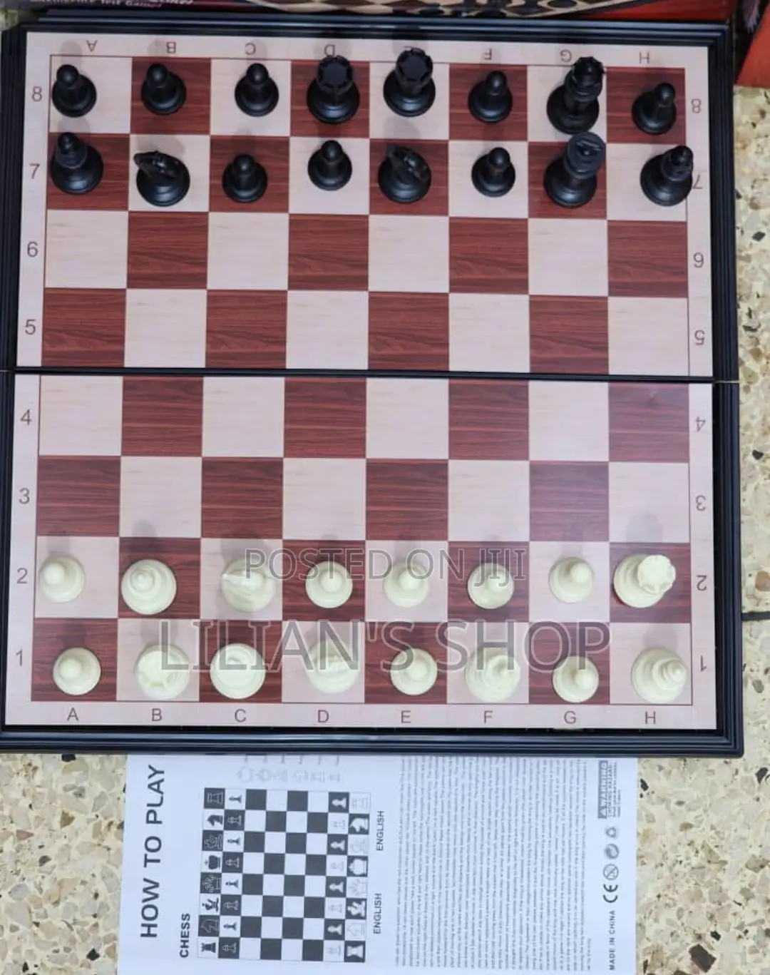 New Foldable Magnetic Brain Chess Game