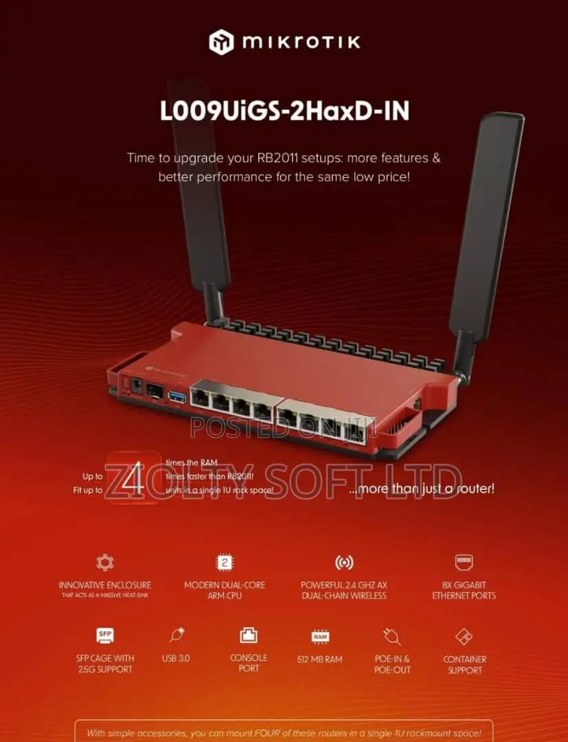 L009 Series Microtik Router