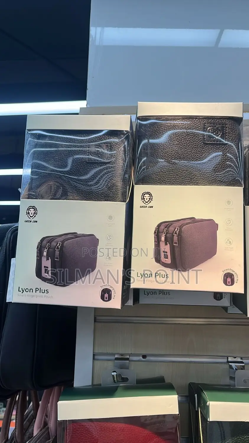Green Lion Lyon PLUS Pouch With Fingerprint
