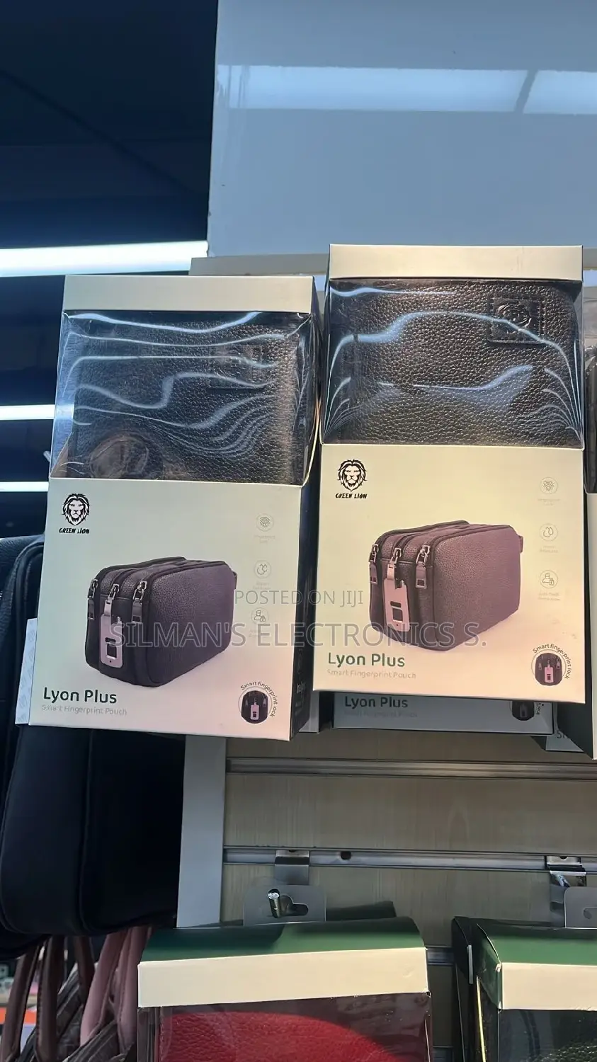 Green Lion Lyon PLUS Pouch With Fingerprint