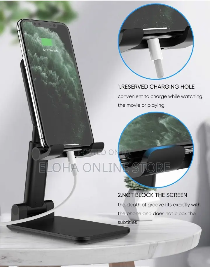 Foldable Phone Holder Tablet Stand for Desk,