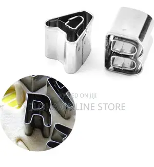 Stainless Steel26 Alphabet Cookie Cutter Capital Letter