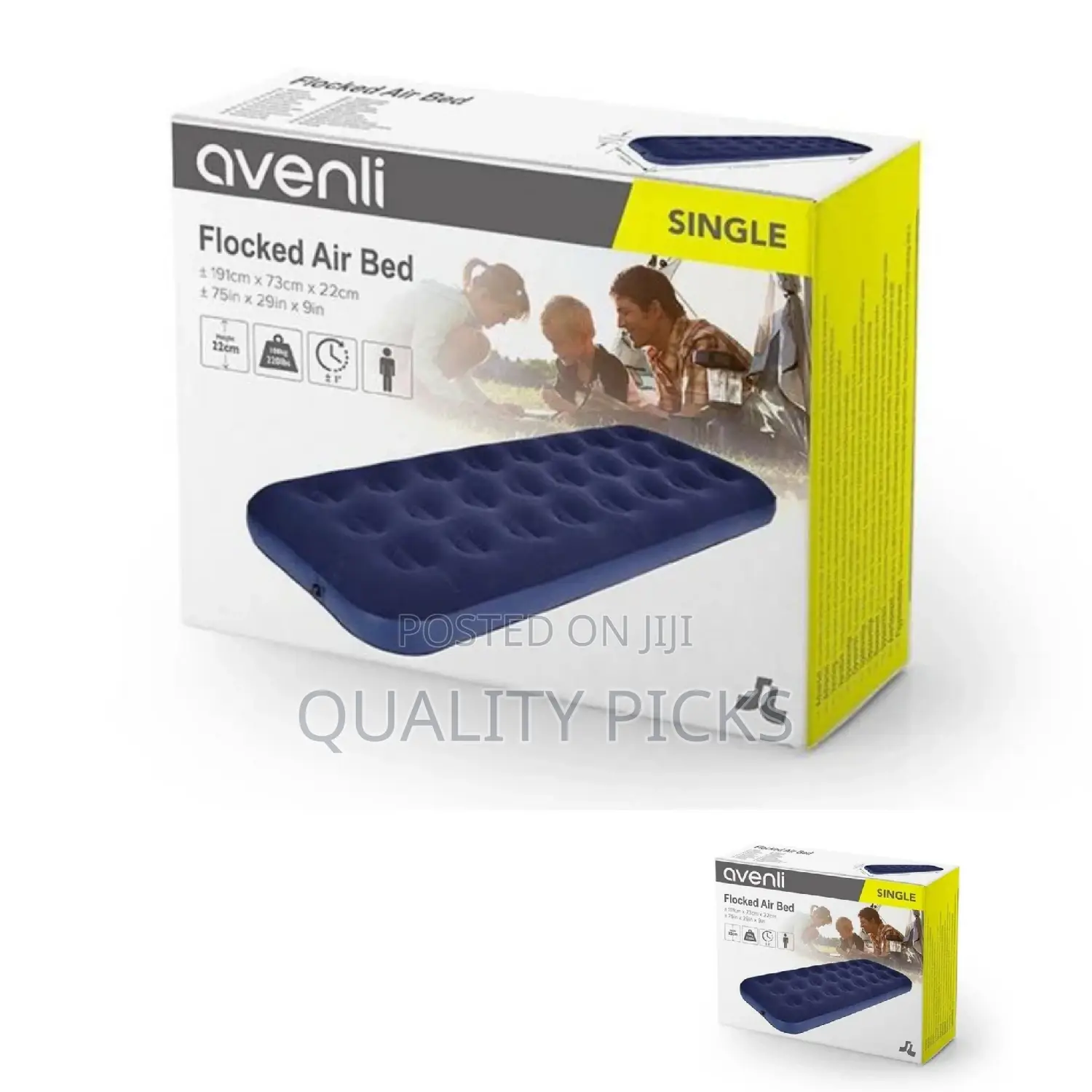 Brand Flocked Air Bed