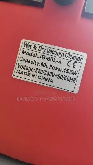 Wet and Dry Vacuum Cleaner 60l Easy Power