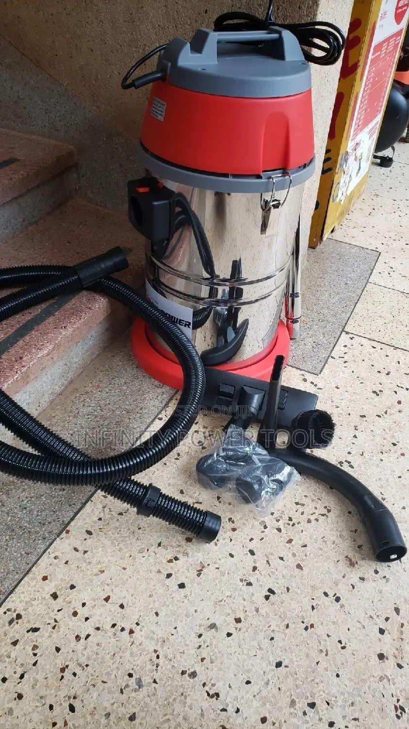 Wet and Dry Vacuum Cleaner 30l Easy Power JB-30L-A-B