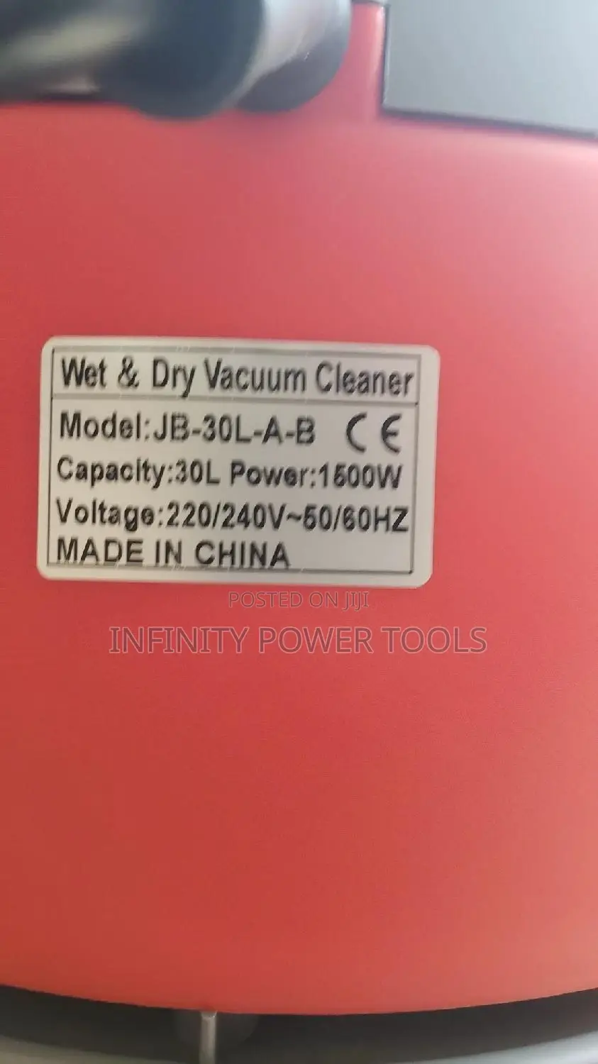 Wet and Dry Vacuum Cleaner 30l Easy Power JB-30L-A-B