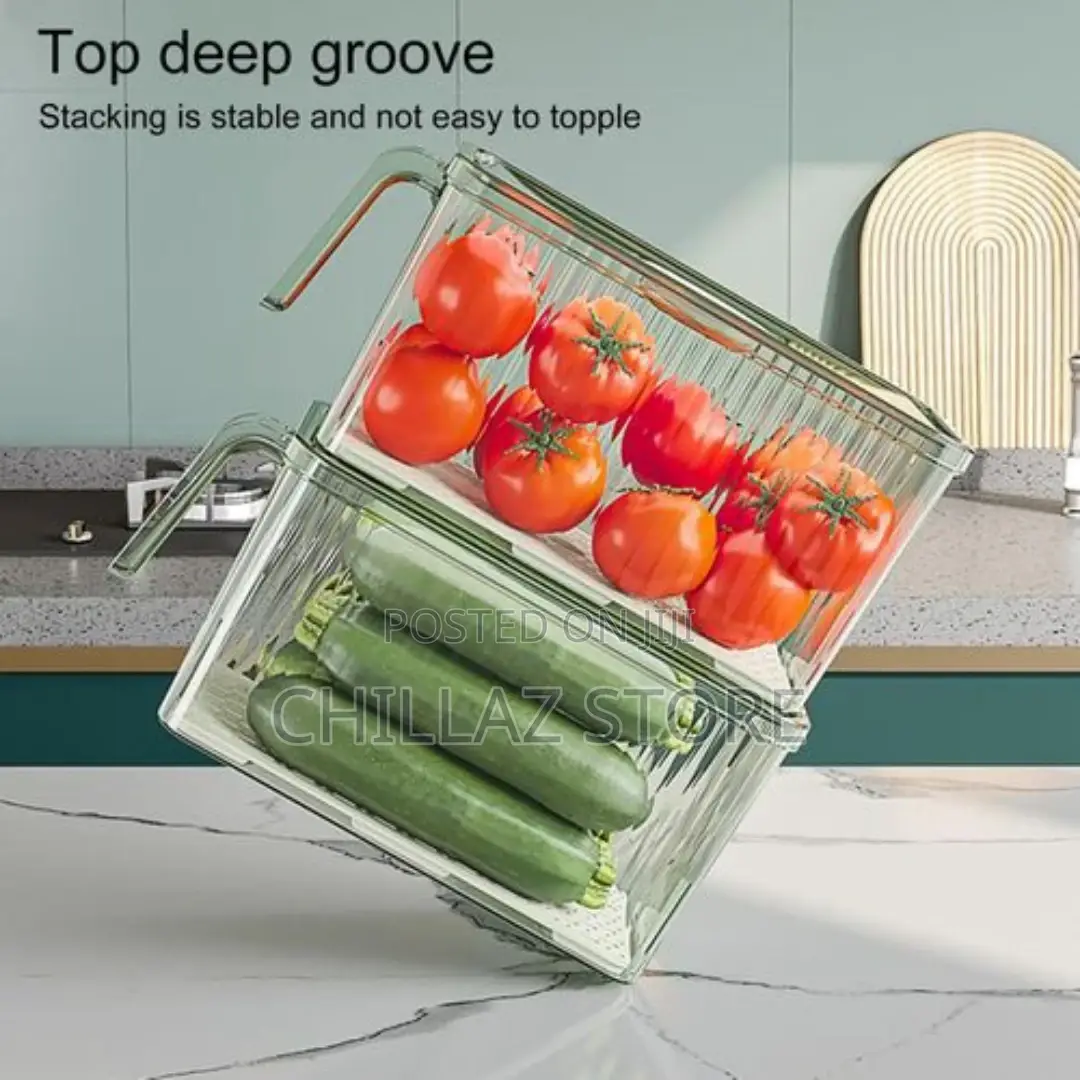 Transparent Refrigerator Storage Container