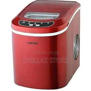 Electric Ice Maker-Red
