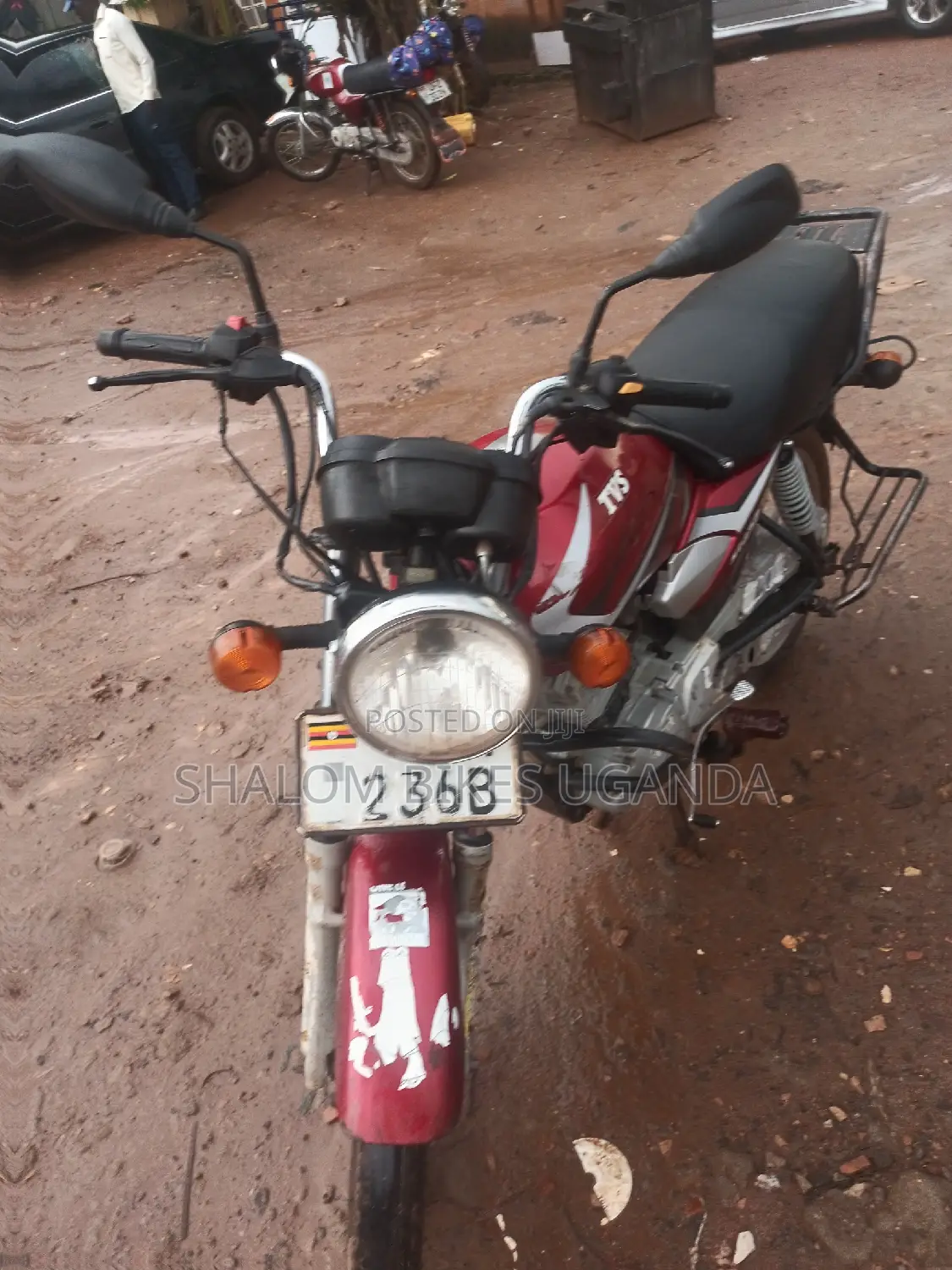 TVS HLX 125 2022 Red