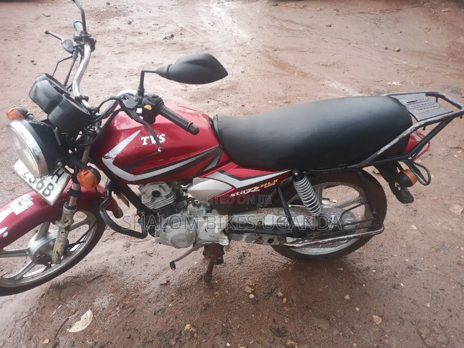 TVS HLX 125 2022 Red