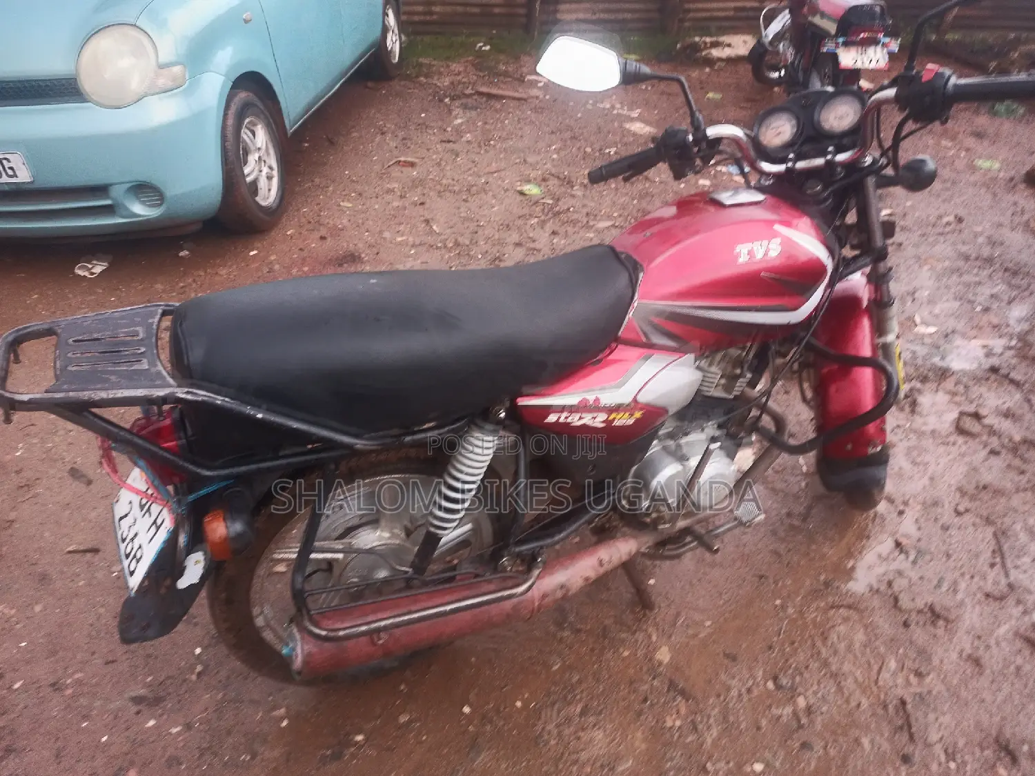 TVS HLX 125 2022 Red